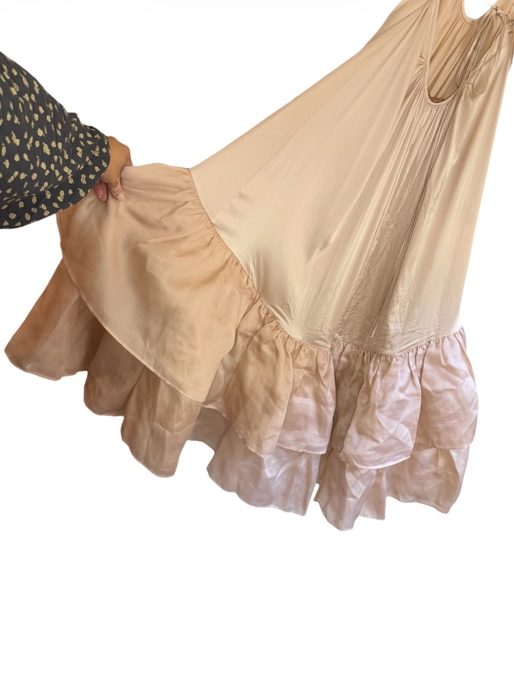 Silvia Tcherassi Angelique Tiered Dress in Rose - Picture 5 of 12